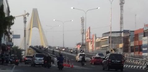 Pembukaan Jembatan Siak IV Dapat Apresiasi Dari Warga Sekitar